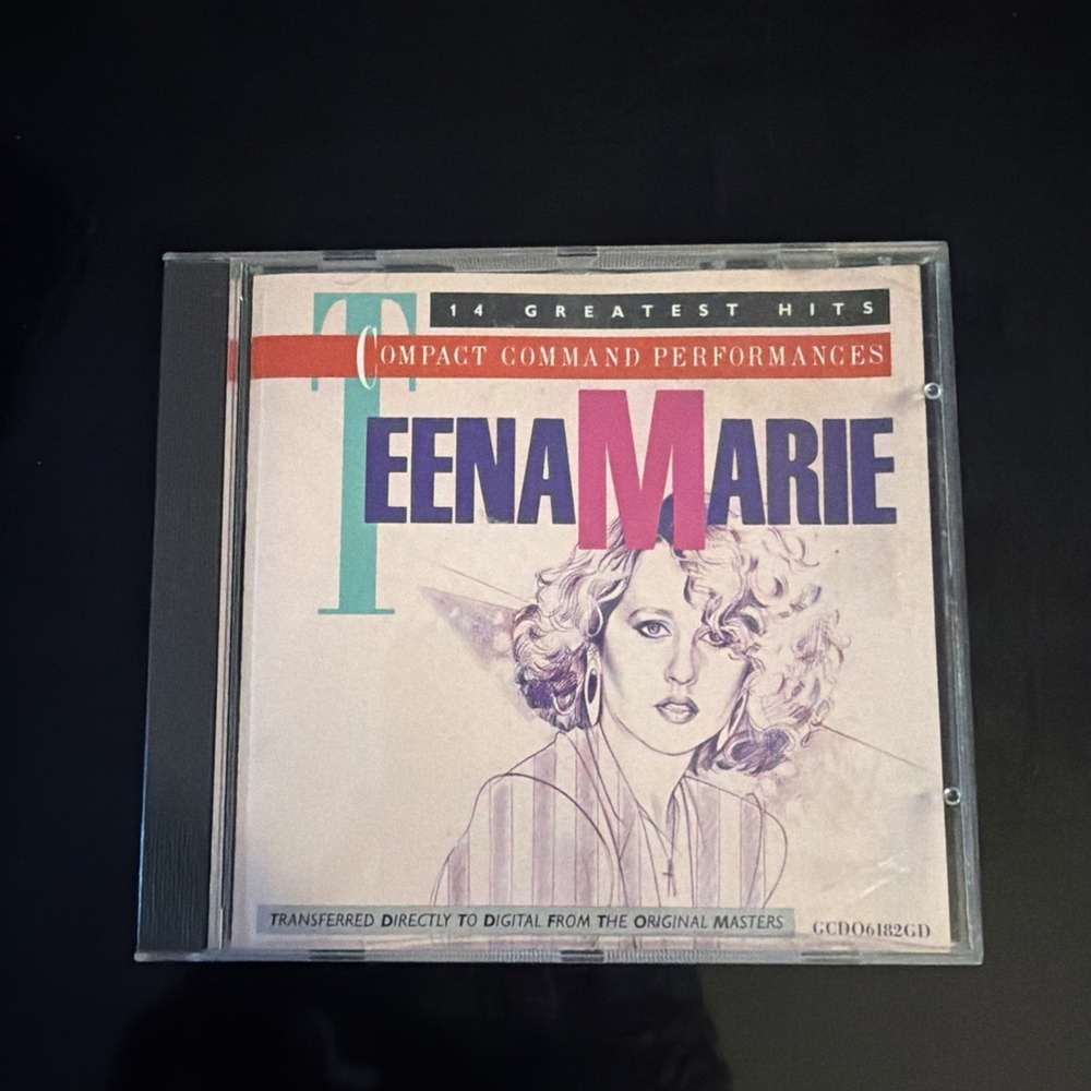 CD Teena Marie 14 Greatest Hits Compact Command SCRATCH FREE